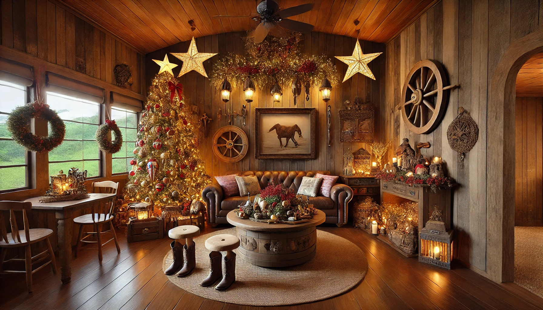 Decoração country de Natal: Como levar o charme rústico para sua casa nas festas de fim de ano
