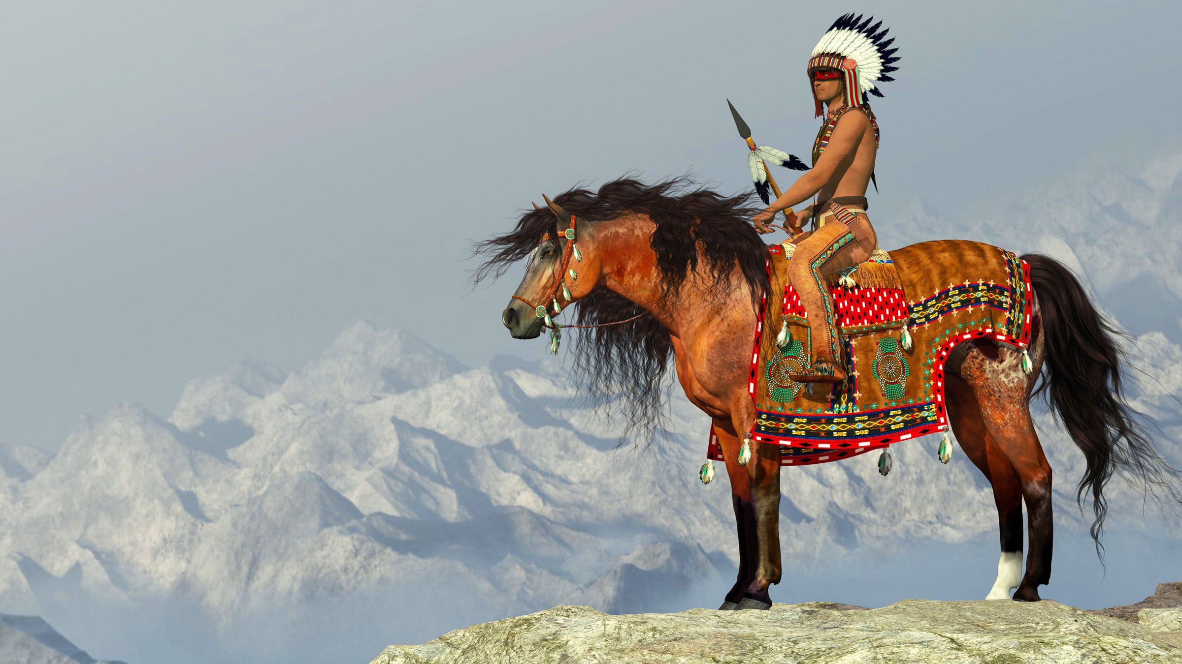 Você sabia que a relação entre povos indígenas e cavalos é antiga?