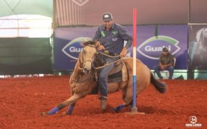 Hugo César Ribeiro e El Fame Zorrero H2R quebram recorde nas Seis Balizas durante o Congresso do Quarto de Milha